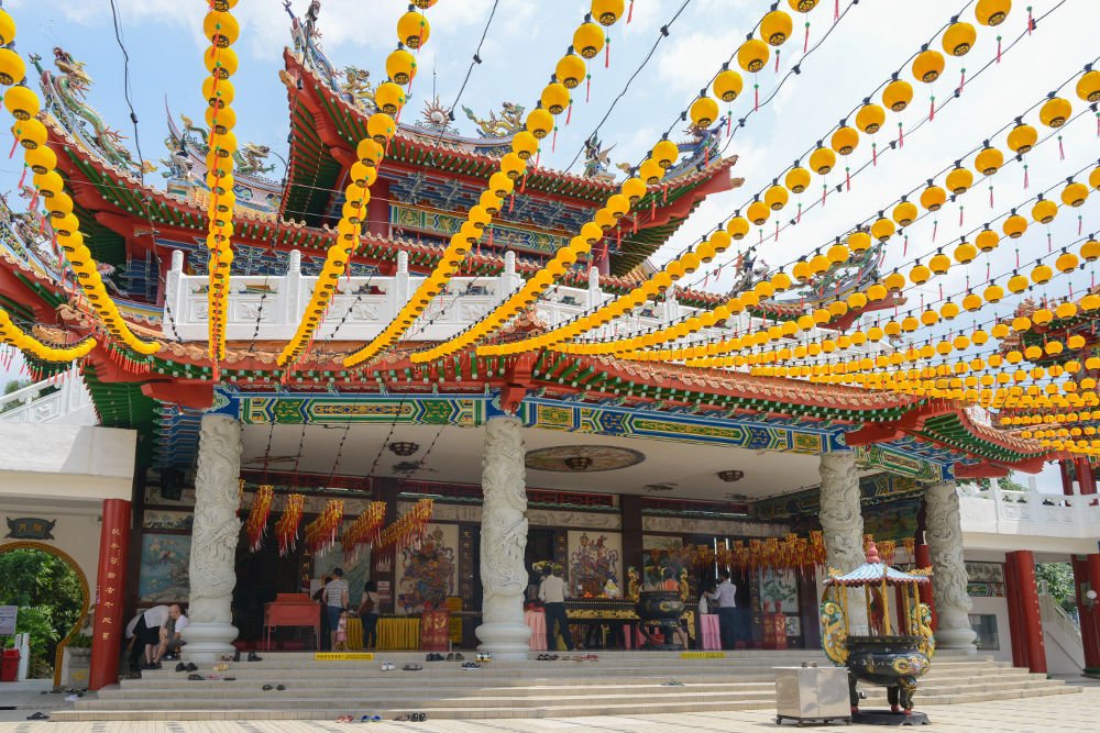 Kuil Thean Hou (Tian Shang Sheng Mu, 天上圣母) di Kuala Lumpur, Malaysia