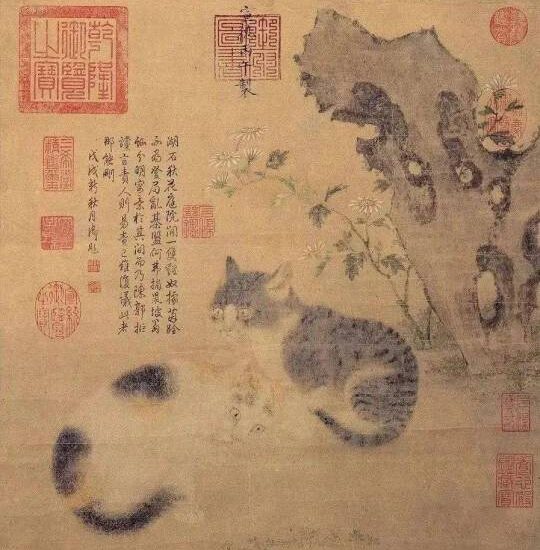 Kucing Dalam Lukisan Tiongkok Kuno