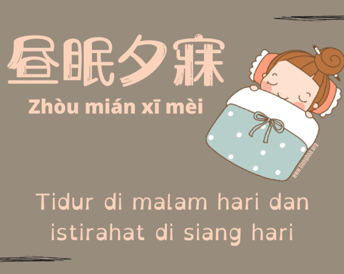 Tidur Di Malam Hari dan Istirahata Di Siang Hari