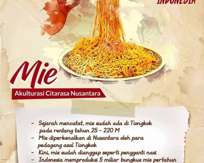 Asal Usul Mie di Indonesia Asal Usul Mie di Indonesia