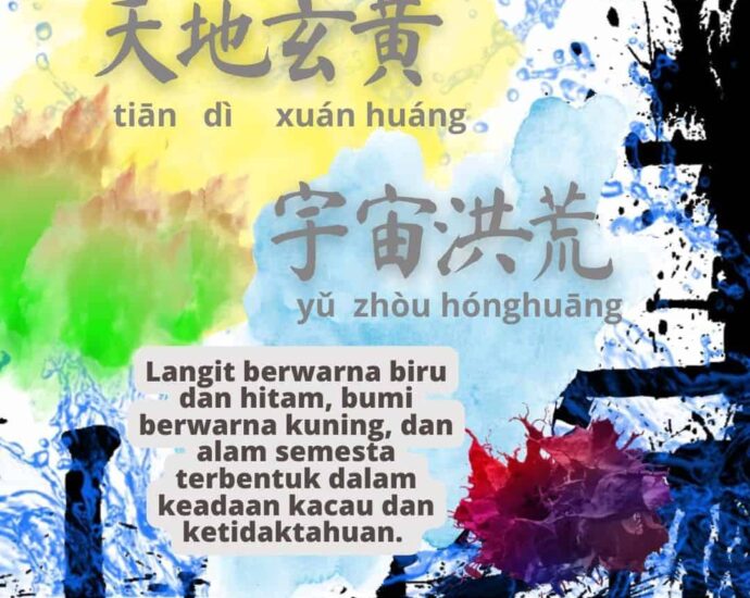 Langit Hitam Bumi Kuning, Alam Semesta Luas Tiada Batas (天地玄黄, 宇宙洪荒)