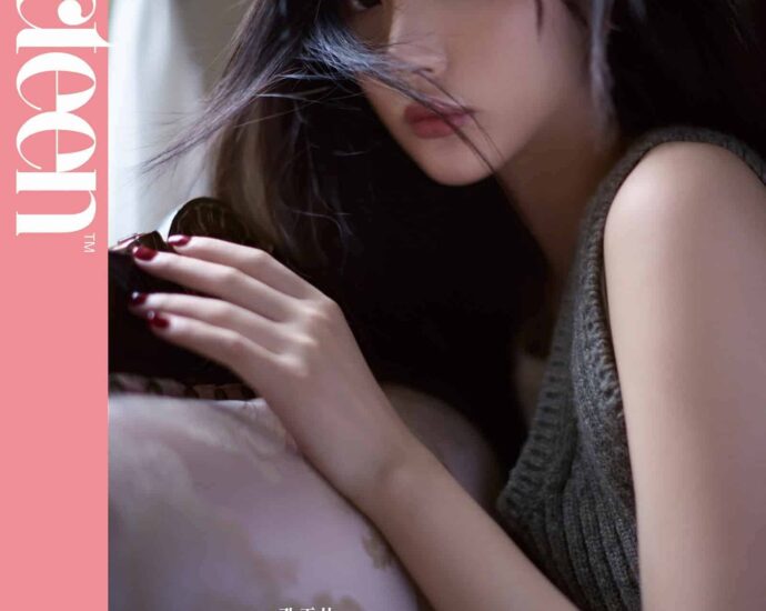 Kong Xueer Dalam Pemotretan Sampul Majalah Chicteen