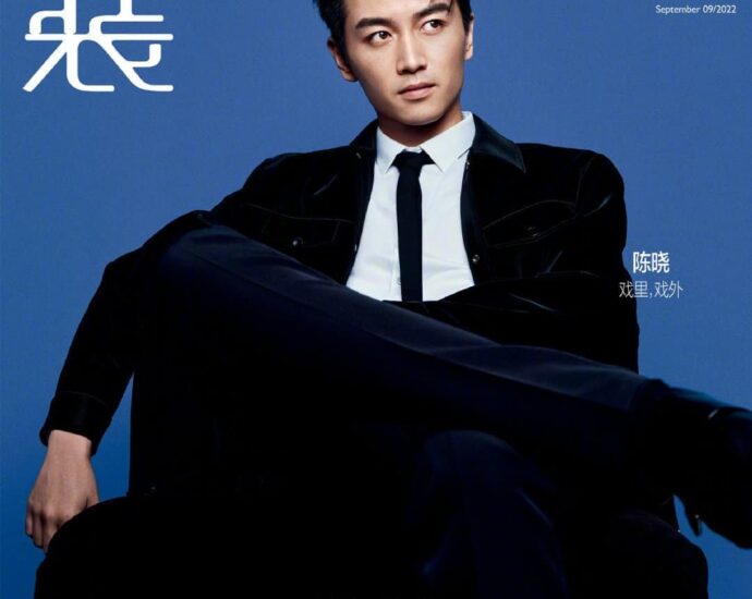 Potret Chen Xiao Untuk Sampul Majalah L’Officiel China Edisi September 2022