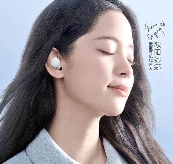 Tionghoa Org - Ouyang Nana Sebagai Juru Bicara Merek Untuk Earphone Sony LinkBud S - 1