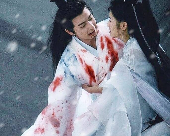 Chen Xingxu & Li Landi Saat Syuting Drama “Love When The Stars Fall” Chen Xingxu & Li Landi terlihat sedang syuting untuk Drama romansa xianxia “Love When The Stars Fall / 星落凝成糖” Tionghoa Org - Chen Xingxu & Li Landi Saat Syuting Drama “Love When The Stars Fall” - 1