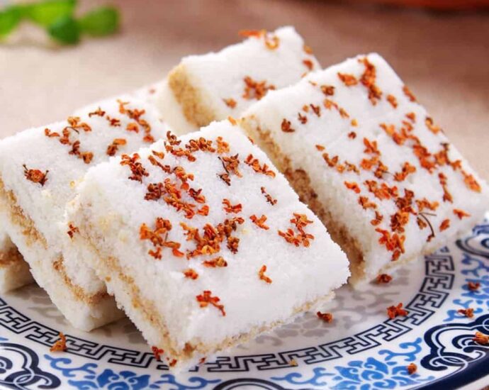 Tionghoa Org - Kue Osmanthus (Gui Hua Gao 桂花糕), Jajanan Tradisional Tionghoa - 1