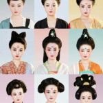 捣练图 Dao Lian Tu: Lukisan Wanita Dinasti Tang Membuat Sutra Court Ladies Preparing Newly Woven Silk / Wanita Pengadilan Mempersiapkan Sutra Tenun Baru /《搗練圖》(Hanzi: 捣练图 ; pinyin: dǎo liàn tú) adalah lukisan karya Zhang Xuan, seorang pelukis dari dinasti Tang. Tionghoa Org - Pakaian dan Tata Rias Dinasti Tang - 我是411 - 9