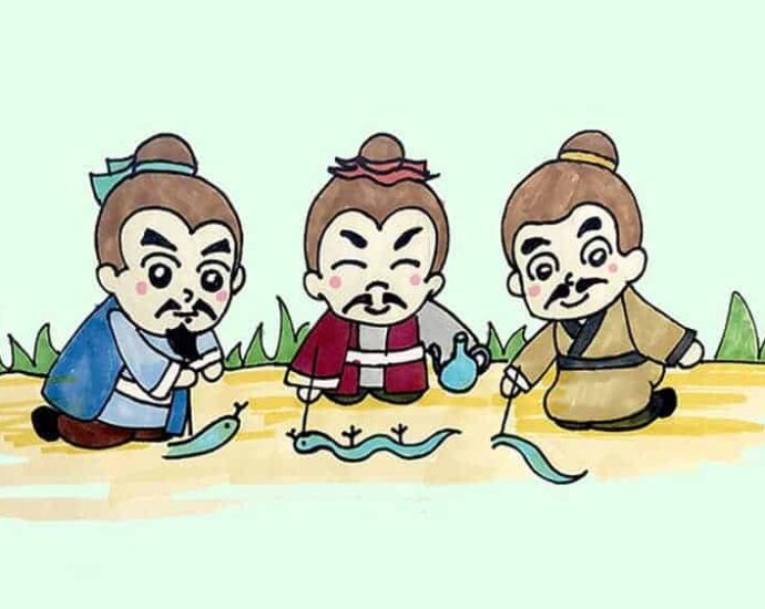 Tionghoa Org - Idiom Tiongkok – Menggambar Ular Menambahkan Kaki (画蛇添足 Hua She Tian Zu) - 1