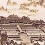 Asal Usul Marga Xian (咸) Keturunan Kaisar Di Ku (帝喾) mendapatkan nama keluarga Xian (咸). Istana E Pang (阿房宫)