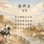Puisi Festival Qingming (清明 qing ming) Karya Du Mu (杜牧 du mu) Puisi Festival Qingming (清明 qing ming) Karya Du Mu (杜牧 du mu) Puisi Setelah Lulus Ujian Kekaisaran (登科后 Deng Ke Hou) Karya Meng Jiao (孟郊 Meng Jiao)